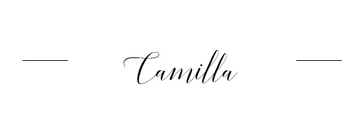 Bryllup - Camilla & Stig Bordkort